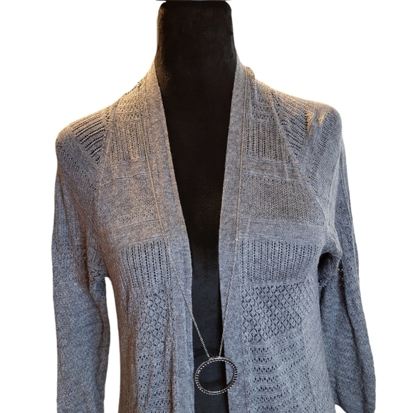 Torrid Open Knit Duster size 00 - Picture 4 of 14